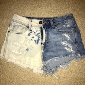 Kendall & Kylie High Waisted Jean Shorts